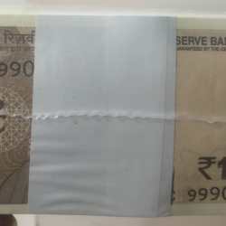 10 RUPEES 2025 Governor RBI Sanjay Malhotra including 999999 + 100000 FANCY NUMBER Note full pack RIM 1000 note