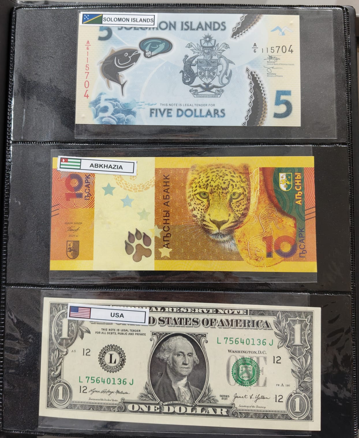 101 Different Countries UNC With Stricker With Album See Description - Image 3