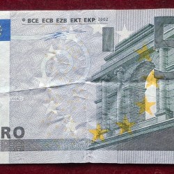 Eurozone 5 Euros Europa Series Rare World Note #B2