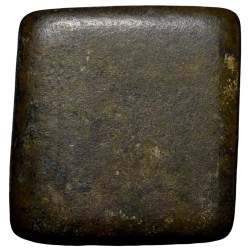 Alternative view of Copper Old Weight with Nagari Numberal '1' & two Vertical lines from Vidarbha Region 19th Cen. AD