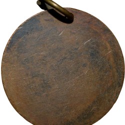 Alternative view of Bronze Medal of Mahatma Gandhi Birth Century (AD 1869-1969)