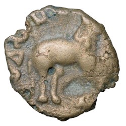 Potin Coin of Siva Siri Pulumavis (1st Cen. BC) of Satavahan Dynasty Rare