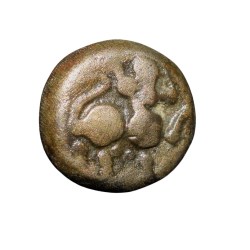 Silver Dramma of Singhana Deva of Yadava Dynasty (12th Cen. AD) Rare