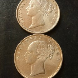 Alternative view of East India Company Queen Victoria Continue Legend and Divided Legend