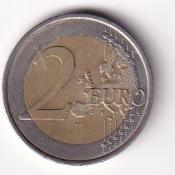 Alternative view of Austria 2 Euros (Anniversary of the National Bank) Bimetallic Commemorative Coin #D-167