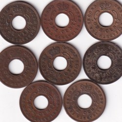Alternative view of East Africa One Cent Old Issue Randomly 1 Coin #D-179