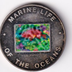 Uganda 1000 Shillings 2002 Rare Beautiful Coloured Commemorative Coin#D-212