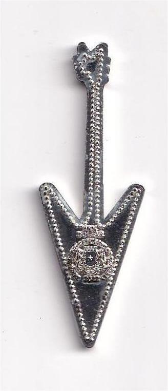 Somalia Guitar Coin Green Arrow One Dollar 2012 Rare Coin#D-225