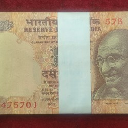 10 RUPEES 2013 GOVERNOR RAGHU RAM RAJAN RARE SERIAL PACKET WITH FANCY NUMBER ENDING 786