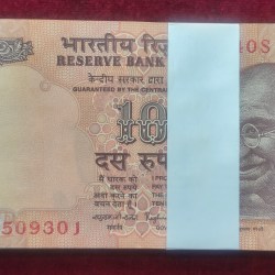 10 RUPEES 2015 RARE GOVERNOR RAGHU RAM RAJAN SERIAL PACKET UNC