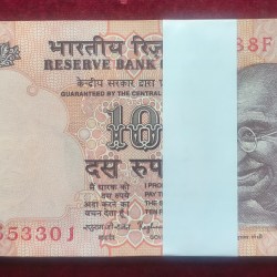 10 RUPEES 2016 RARE GOVERNOR RAGHU RAM RAJAN SERIAL PACKET UNC