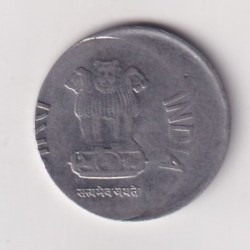 Alternative view of 2 Rupees SHIFTING ERROR 2012 Coin # Z-11