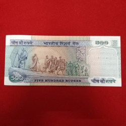 Alternative view of 500 Rs Rare Dandi Note Governor C.Rangrajan Reserve Bank of India 229482 Sku 06