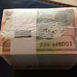 RIM 1 rs rare 2020 1000 NOTES 🎶 IN SERIES. RIM AVAILABLE 📦 original rbi package 📦 AS 🖼IMAGES