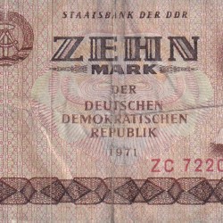 Germany 10 Mark (1971-1985) Rare Bank Note #B-2