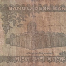 Alternative view of Bangladesh 20 Taka Bank Note