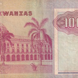 Alternative view of Angola 1000 Kwanzas Rare Bank Note