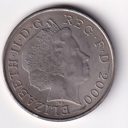 Alternative view of United Kingdom 5 Pounds 2000 (Elizabeth II Queen Mother 100th Birthday) UNC Commemorative Coin#D-245