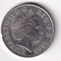 Alternative view of United Kingdom 5 Pounds 1999-2000 (Elizabeth II Millennium) UNC Commemorative Coin#D-249