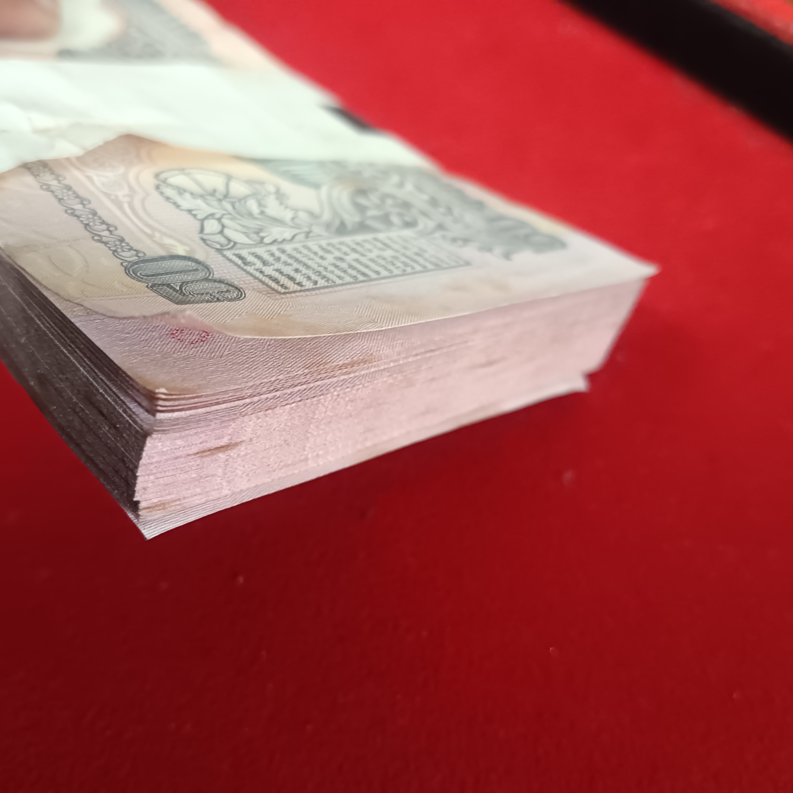 50 Rs Rare Old Parliament Full Bundle Governor D Subbarao 2011 Year 791501 - Image 7