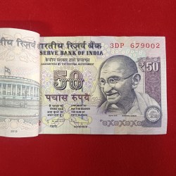 Alternative view of 50 Rs Rare Parliament Full Bundle Governor D.Subarawo Year 2013 679001