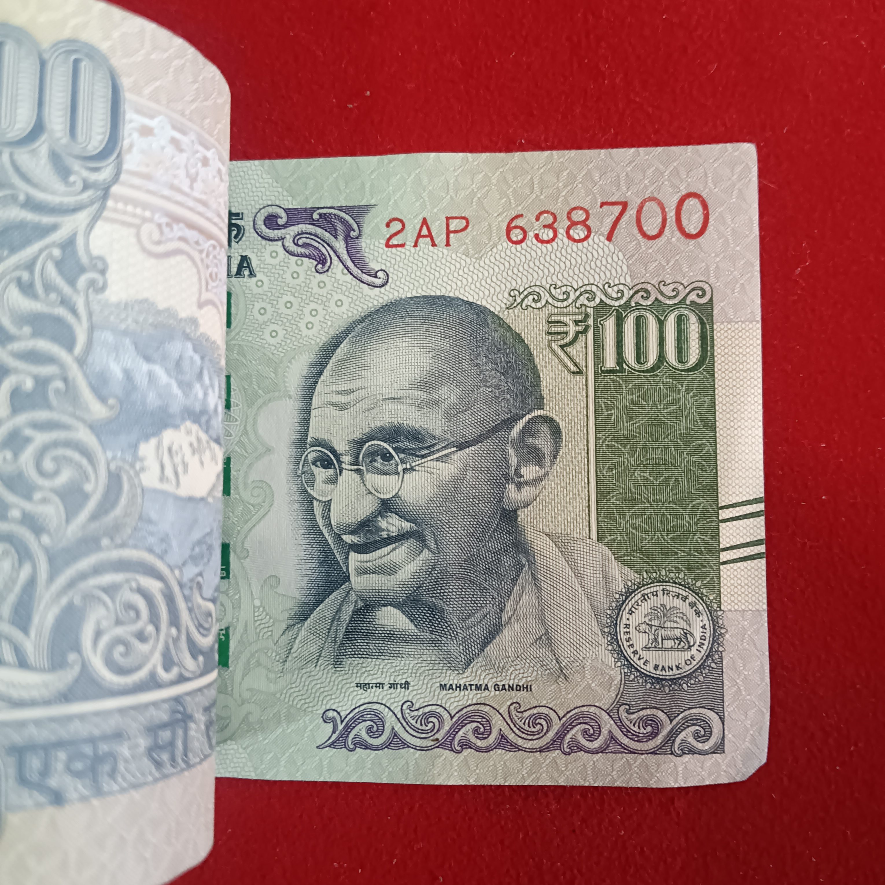 100 Rs Rare Full Bundle Governor Urjit Patel Doubling No 638638 Year 2016 638601 - Image 6