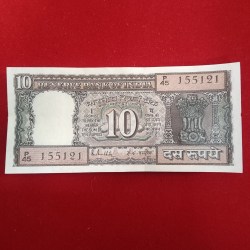 Ten Rs Rare Black Boat Serial Notes 80 Pcs Gem Unc Condition Governor RN Malhotra 155121