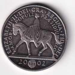 United Kingdom 5 Pounds 2002 (Elizabeth II Golden Jubilee) UNC Commemorative Coin#Z-19