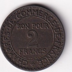 Alternative view of France 50 Centimes 1922 (Chambers of Commerce) Rare Coin#Z-36