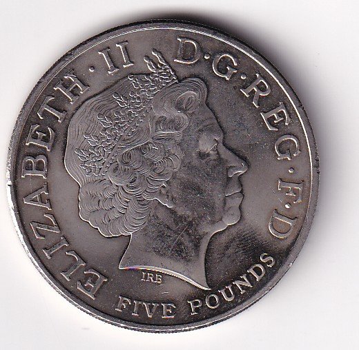 United Kingdom 5 Pounds 2004 (Elizabeth II Entente Cordiale) UNC Commemorative Coin - Image 2