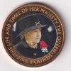United Kingdom ; Tristan da Cunha (Saint Helena, Ascension and Tristan da Cunha) 5 Pounds 2016 - Elizabeth II Photo Rare Beautiful Coin With Capsule