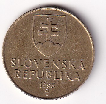 Slovakia 10 Korun Rare Coin #Z-42