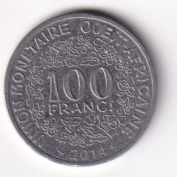 Western African States 100 Francs CFA Rare Coin #Z-43