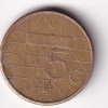 Netherlands 5 Gulden 1989 (Beatrix) Rare Coin #Z-49