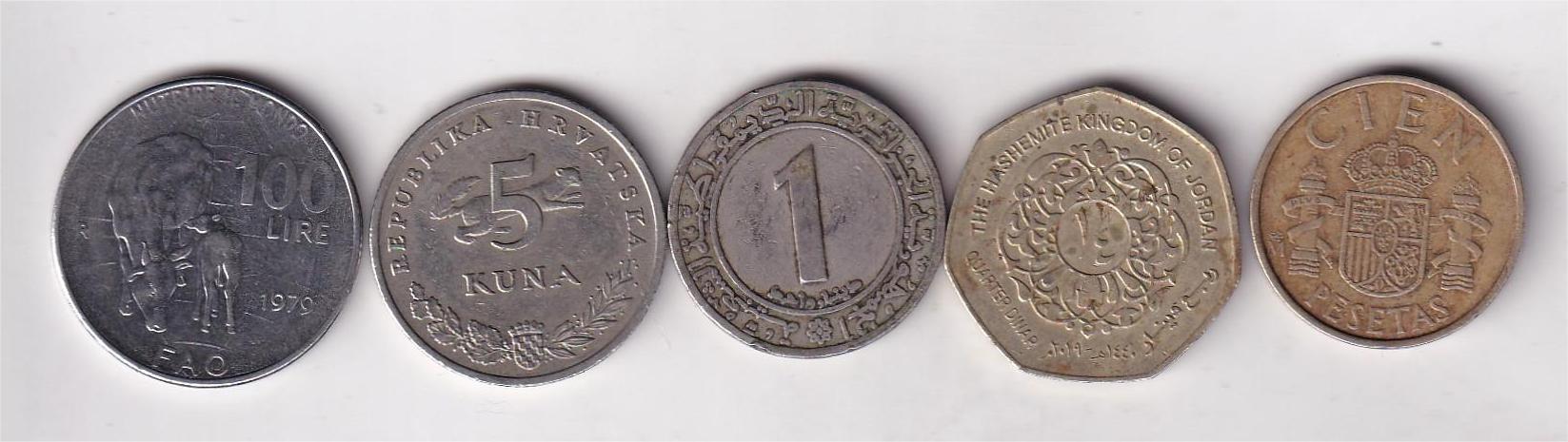 5 Different World Coin (5 PCS Lott) Coin Set #Z-61 - Image 2