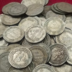 India 2 Rupees FAO-World Food Day - Bio Diversity RARE ( 10 PCS LOTT)