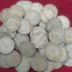 India 2 Rupees Sardar Vallabhbhai Patel RARE ( 10 PCS LOTT)
