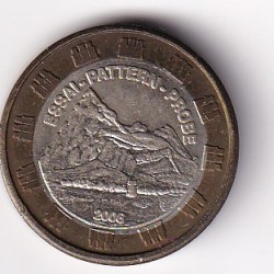 Liechtenstein 1 Europ 2006 Bimetallic Pattern Coin#Z-71