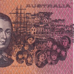 Alternative view of Australia 5 Dollars Rare Lowest Price Note #B2