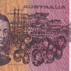 Alternative view of Australia 5 Dollars Rare Lowest Price Note #B2