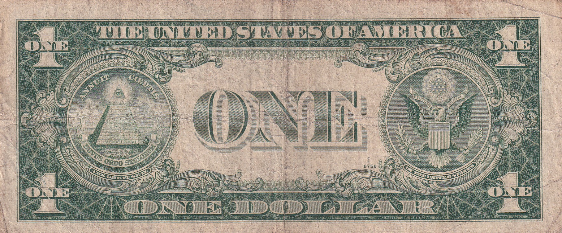 United States 1 Dollar (1935) Silver Certificate, Blue Seal Rare World Note #B2 - Image 2