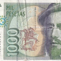 Spain 1000 Pesetas Rare World Note #B2