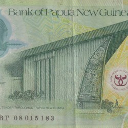 Papua New Guinea 2 Kina Rare Polymer World Note#B2