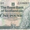 Scotland 1 Pound Royal Bank of Scotland Rare World Note #B2