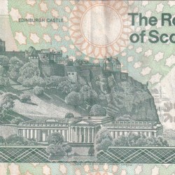 Alternative view of Scotland 1 Pound Royal Bank of Scotland Rare World Note #B2