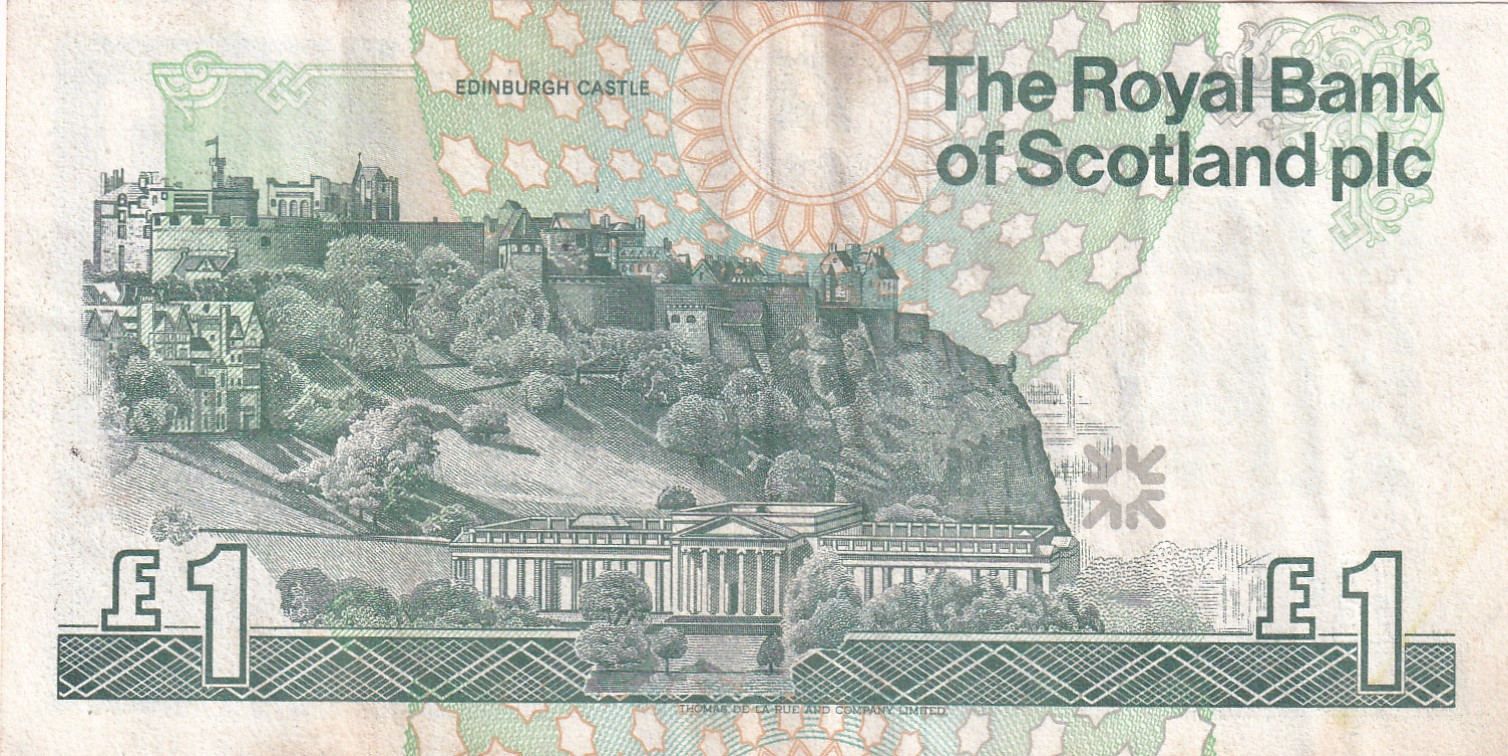 Scotland 1 Pound Royal Bank of Scotland Rare World Note #B2 - Image 2