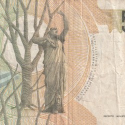Alternative view of Italy 5000 Lire (Bellini) Rare World Note#B2