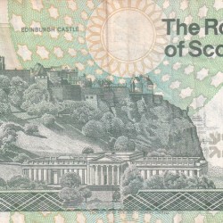 Alternative view of Scotland 1 Pound Royal Bank of Scotland Rare World Note #B2