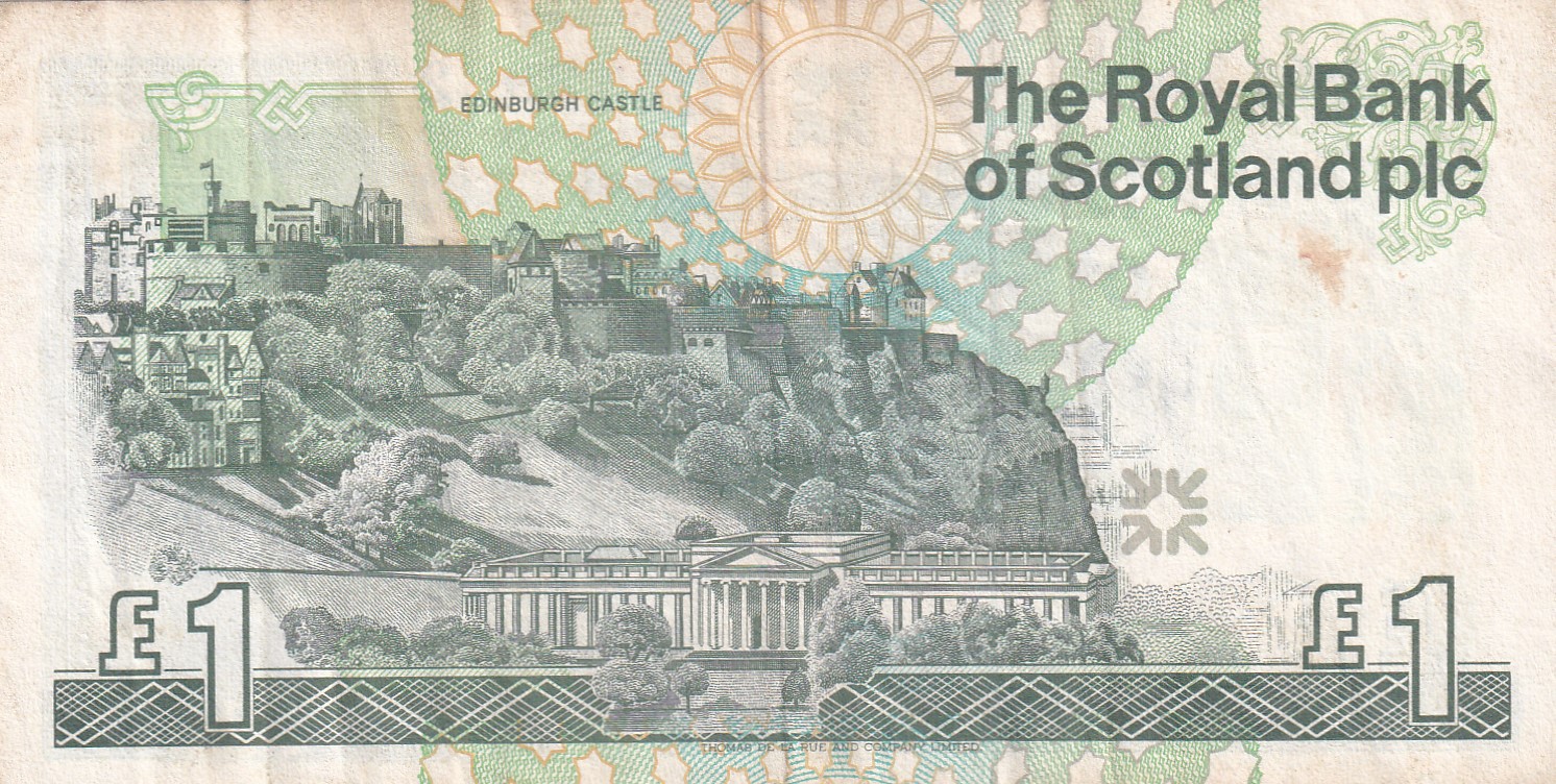 Scotland 1 Pound Royal Bank of Scotland Rare World Note #B2 - Image 2