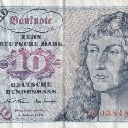 Germany 10 Mark Rare World Note#B2